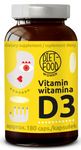 Vitaminas D3 (100 µg), maisto papildas 180 kapsulių - Maistas ir maistas