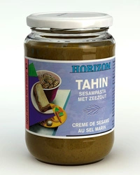 Tahini (sezamo pasta) su jūros druska BIO 650 g - Horizon