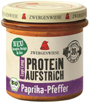 Baltymų pasta su paprika ir pipirais be glitimo bio 135 g - Zwergenwiese