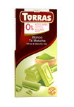 Baltasis šokoladas su matcha arbata be pridėtinio cukraus be glitimo 75 g - Torras